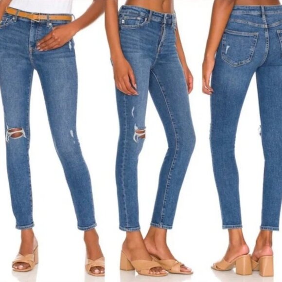 Lovers + Friends Denim - ✨HOST PICK✨ LOVERS + FRIENDS Distressed Ricky Low Rise Skinny  Size: 27
